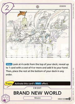 BRAND NEW WORLD (EB02-040) [Extra Booster: Anime 25th Collection] Foil - Deck Out Gaming