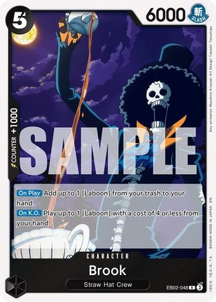 Brook (EB02-048) [Extra Booster: Anime 25th Collection] Foil - Deck Out Gaming