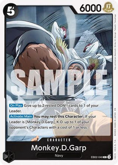 Monkey.D.Garp (EB02-049) [Extra Booster: Anime 25th Collection] Foil - Deck Out Gaming