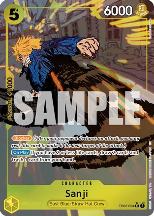 Sanji (Alternate Art) (EB02-054) [Extra Booster: Anime 25th Collection] Foil - Deck Out Gaming