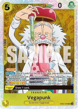 Vegapunk (EB02-056) [Extra Booster: Anime 25th Collection] Foil - Deck Out Gaming