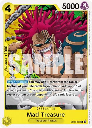 Mad Treasure (EB02-057) [Extra Booster: Anime 25th Collection] - Deck Out Gaming