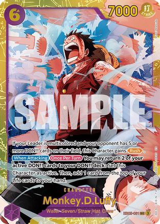 Monkey.D.Luffy (061) (EB02-061) [Extra Booster: Anime 25th Collection] Foil - Deck Out Gaming