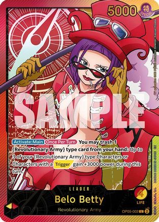 Belo Betty (SPR) (OP05-002) [Extra Booster: Anime 25th Collection] Foil - Deck Out Gaming