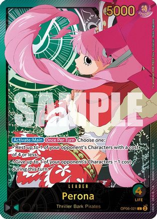 Perona (SPR) (OP06-021) [Extra Booster: Anime 25th Collection] Foil - Deck Out Gaming