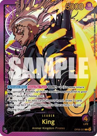 King (SPR) (OP08-057) [Extra Booster: Anime 25th Collection] Foil - Deck Out Gaming