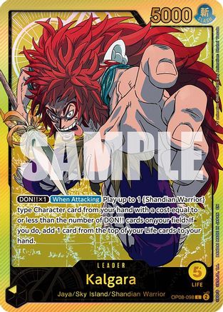 Kalgara (SPR) (OP08-098) [Extra Booster: Anime 25th Collection] Foil - Deck Out Gaming