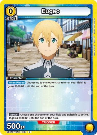 Eugeo (004) (UE07BT/SAO-1-004) [UE07BT: Sword Art Online] - Deck Out Gaming