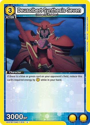 Deusolbert Synthesis Seven (UE07BT/SAO-1-015) [UE07BT: Sword Art Online] - Deck Out Gaming