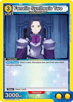 Fanatio Synthesis Two (UE07BT/SAO-1-016) [UE07BT: Sword Art Online] - Deck Out Gaming
