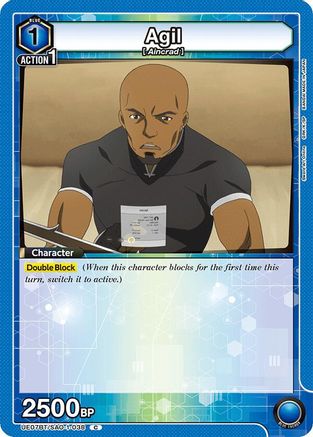 Agil (UE07BT/SAO-1-038) [UE07BT: Sword Art Online] - Deck Out Gaming