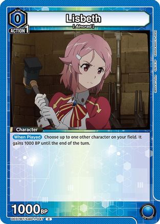 Lisbeth (047) (UE07BT/SAO-1-047) [UE07BT: Sword Art Online] - Deck Out Gaming