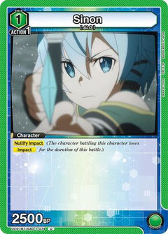 Sinon (074) (UE07BT/SAO-1-074) [UE07BT: Sword Art Online] - Deck Out Gaming