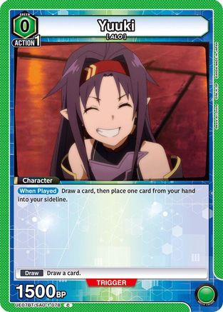 Yuuki (078) (UE07BT/SAO-1-078) [UE07BT: Sword Art Online] - Deck Out Gaming
