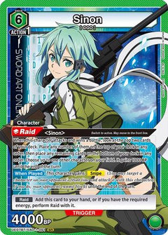 Sinon (091) (UE07BT/SAO-1-091) [UE07BT: Sword Art Online] Foil - Deck Out Gaming