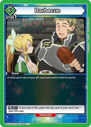 Barbecue (UE07BT/SAO-1-098) [UE07BT: Sword Art Online] - Deck Out Gaming
