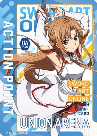 Action Point Card (AP02) (UE07BT/SAO-1-AP02) [UE07BT: Sword Art Online] Foil - Deck Out Gaming
