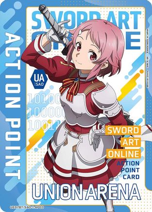 Action Point Card (AP03) (UE07BT/SAO-1-AP03) [UE07BT: Sword Art Online] Foil - Deck Out Gaming