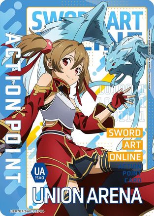 Action Point Card (AP04) (UE07BT/SAO-1-AP04) [UE07BT: Sword Art Online] Foil - Deck Out Gaming