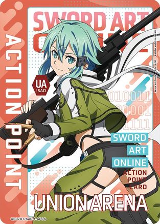 Action Point Card (AP06) (UE07BT/SAO-1-AP06) [UE07BT: Sword Art Online] Foil - Deck Out Gaming