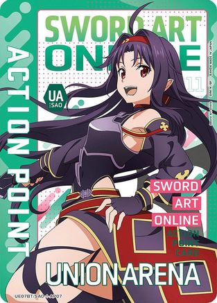 Action Point Card (AP07) (UE07BT/SAO-1-AP07) [UE07BT: Sword Art Online] Foil - Deck Out Gaming