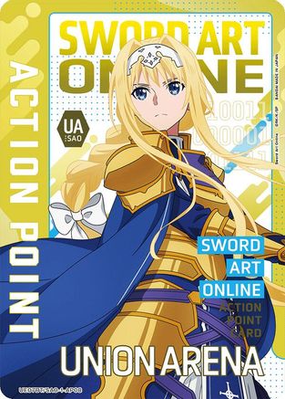 Action Point Card (AP08) (UE07BT/SAO-1-AP08) [UE07BT: Sword Art Online] Foil - Deck Out Gaming