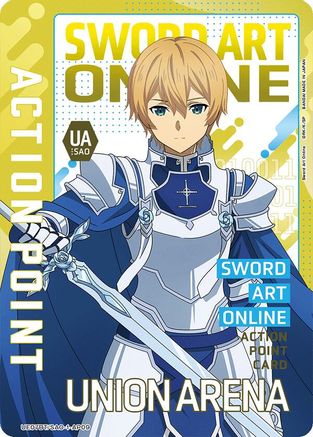 Action Point Card (AP09) (UE07BT/SAO-1-AP09) [UE07BT: Sword Art Online] Foil - Deck Out Gaming