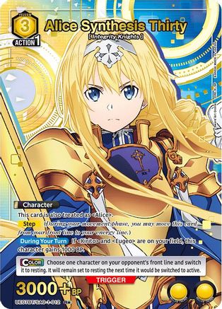 Alice Synthesis Thirty (012) (R*) (UE07BT/SAO-1-012) [UE07BT: Sword Art Online] Foil - Deck Out Gaming