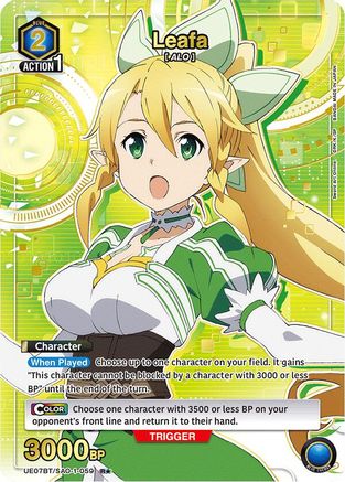 Leafa (059) (R*) (UE07BT/SAO-1-059) [UE07BT: Sword Art Online] Foil - Deck Out Gaming