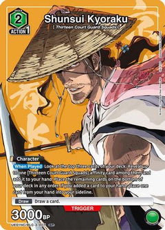 Shunsui Kyoraku (UE01NC/BLC-3-007) [UE01NC: New Card Selection: BLEACH: Thousand-Year Blood War] Foil - Deck Out Gaming
