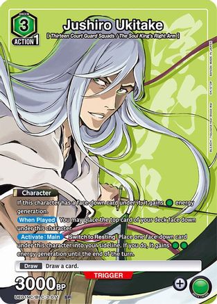 Jushiro Ukitake (UE01NC/BLC-3-011) [UE01NC: New Card Selection: BLEACH: Thousand-Year Blood War] Foil