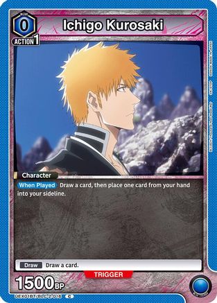 Ichigo Kurosaki (016) (Box Topper Foil) (UEX01BT/BLC-2-016) [UEX01BT: BLEACH: Thousand-Year Blood War Vol.2] Foil - Deck Out Gaming