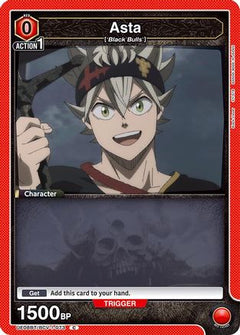 Asta (073) (Box Topper Foil) (UE08BT/BCV-1-073) [UE08BT: Black Clover] Foil - Deck Out Gaming