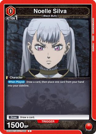 Noelle Silva (080) (Box Topper Foil) (UE08BT/BCV-1-080) [UE08BT: Black Clover] Foil - Deck Out Gaming