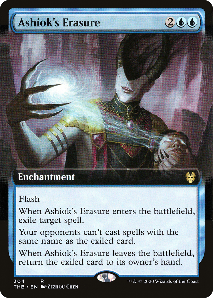 Ashiok's Erasure (Extended Art) (304) [Theros Beyond Death] - Deck Out Gaming