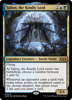 Talion, the Kindly Lord (215) [Wilds of Eldraine] - Deck Out Gaming
