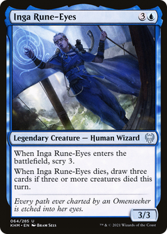 Inga Rune-Eyes (64) [Kaldheim] foil - Deck Out Gaming