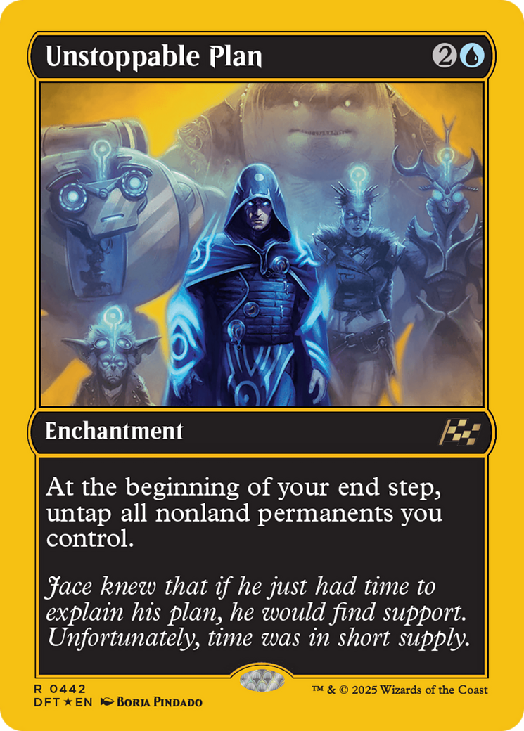 Unstoppable Plan (First-Place Foil) (442) [Aetherdrift] foil - Deck Out Gaming