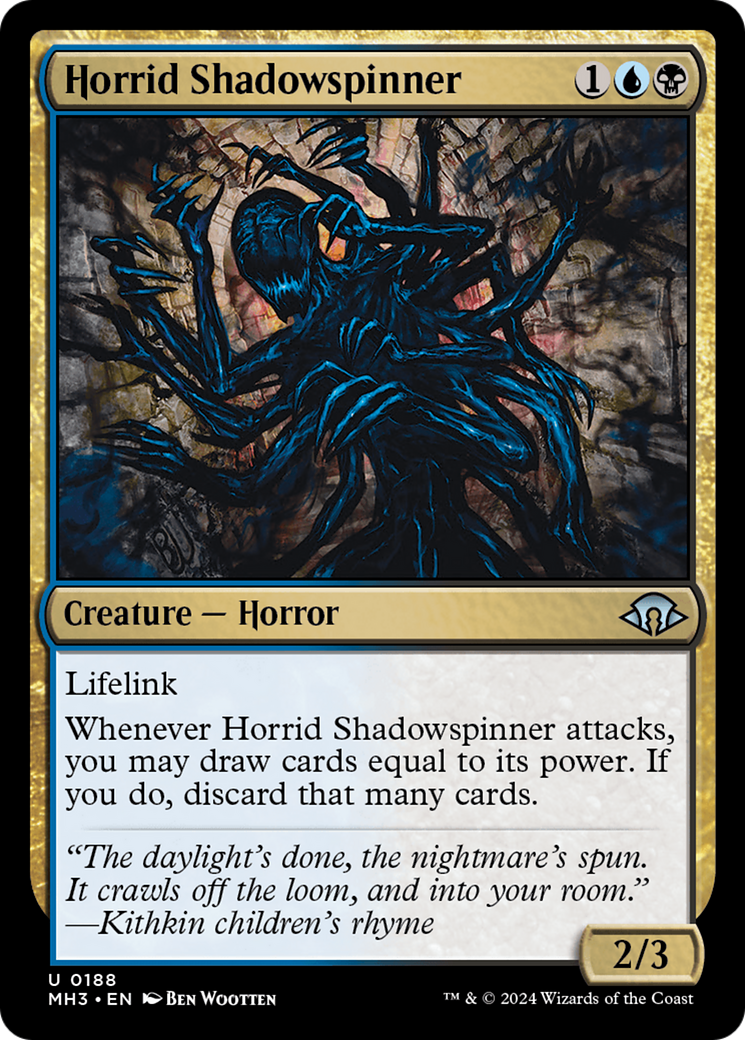 Horrid Shadowspinner (188) [Modern Horizons 3] foil - Deck Out Gaming