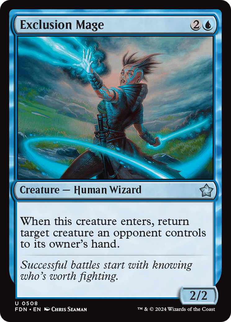 Exclusion Mage (508) [Foundations] - Deck Out Gaming