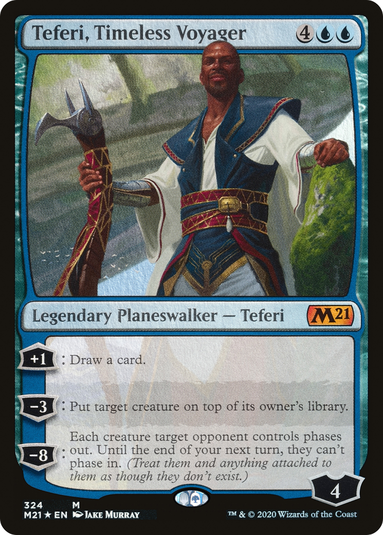 Teferi, Timeless Voyager (324) [Core Set 2021] foil - Deck Out Gaming