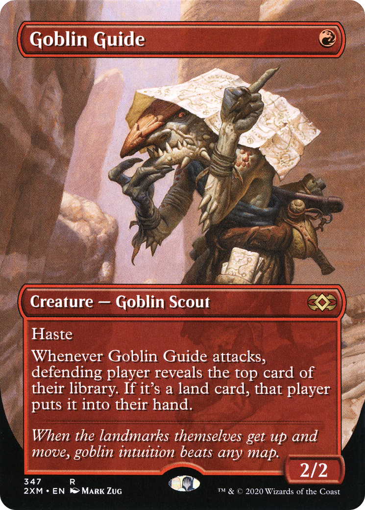 Goblin Guide (Borderless) (347) [Double Masters] - Deck Out Gaming