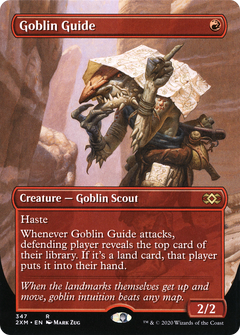 Goblin Guide (Borderless) (347) [Double Masters] foil - Deck Out Gaming