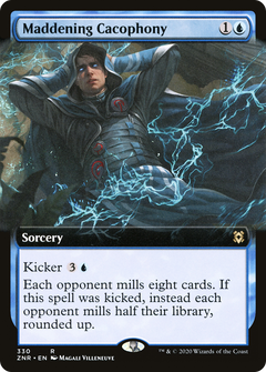 Maddening Cacophony (Extended Art) (330) [Zendikar Rising] - Deck Out Gaming