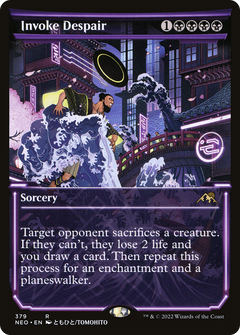 Invoke Despair (Showcase) (379) [Kamigawa: Neon Dynasty] - Deck Out Gaming