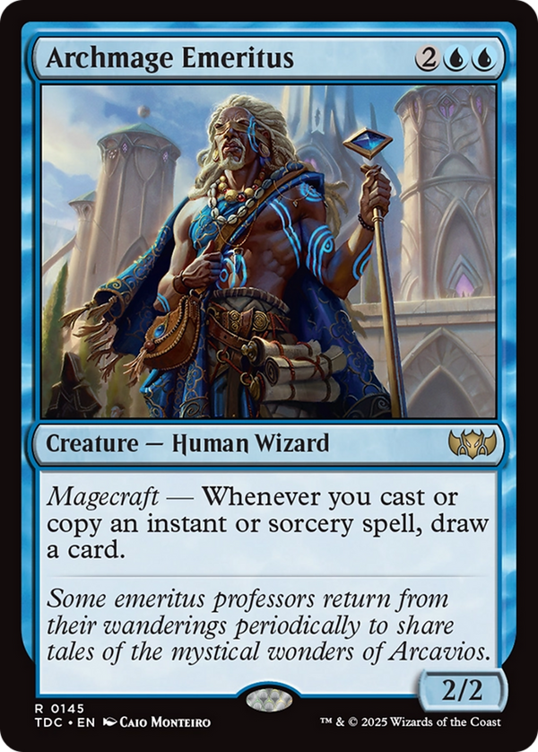 Archmage Emeritus (145) [Commander: Tarkir: Dragonstorm] - Deck Out Gaming