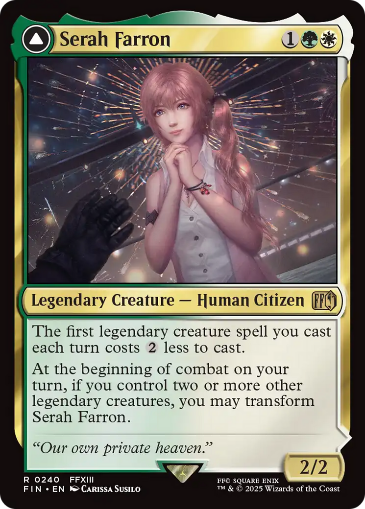 Serah Farron // Crystallized Serah (240) [FINAL FANTASY] - Deck Out Gaming