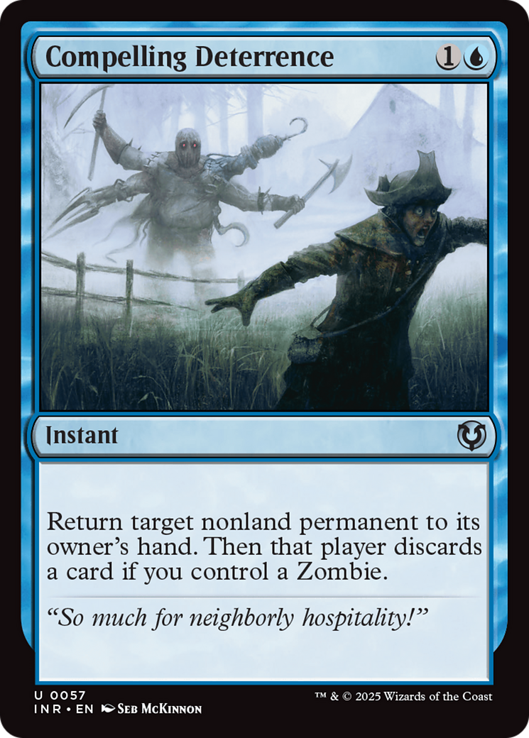 Compelling Deterrence (57) [Innistrad Remastered] - Deck Out Gaming