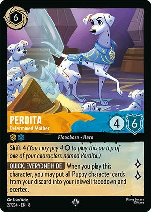 Perdita - Determined Mother (27/204) [Reign of Jafar] Cold Foil - Deck Out Gaming
