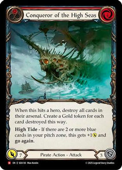 Conqueror of the High Seas (SEA130) [High Seas] Rainbow Foil - Deck Out Gaming